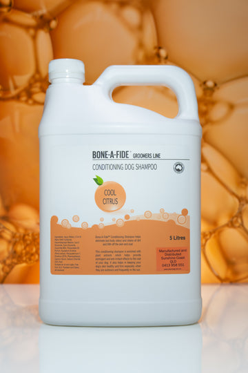 Cool Citrus - 2 in 1 Dog Shampoo + Conditioner - 5 Litre