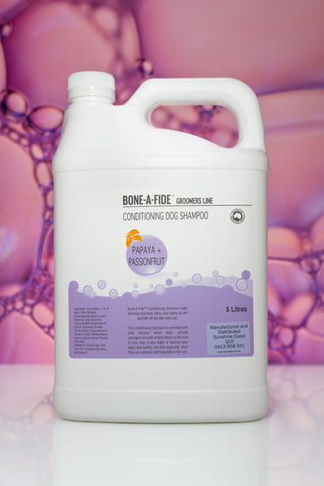 Papaya + Passionfruit - 2 in 1 Dog Shampoo + Conditioning - 5 Litre